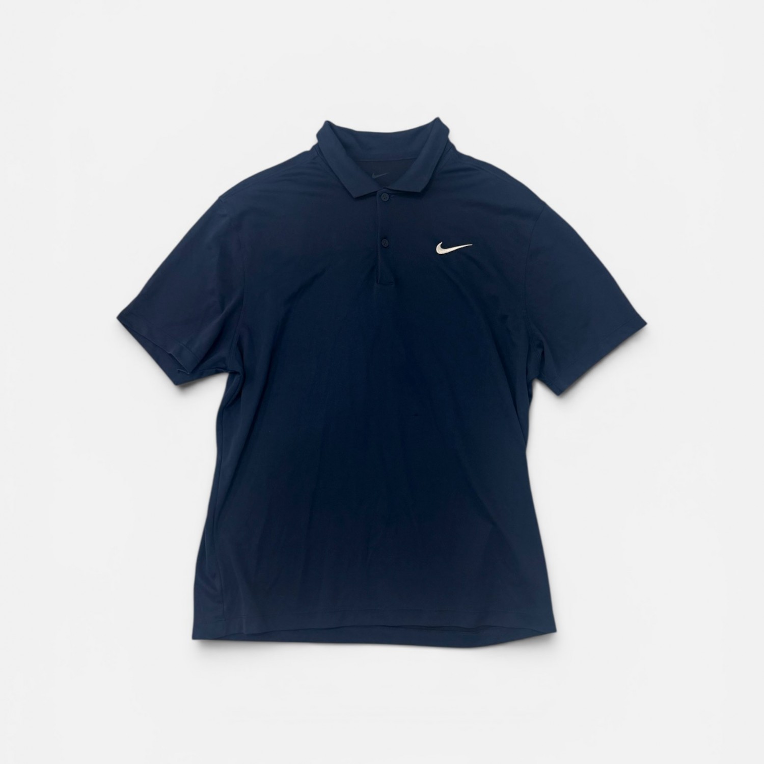 Nike Dri-FIT Polo Μπλε Σκούρο